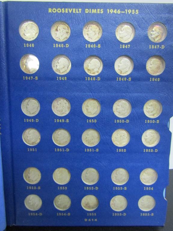 1946-1963 ROOSEVELT DIME SET (1 of 3)