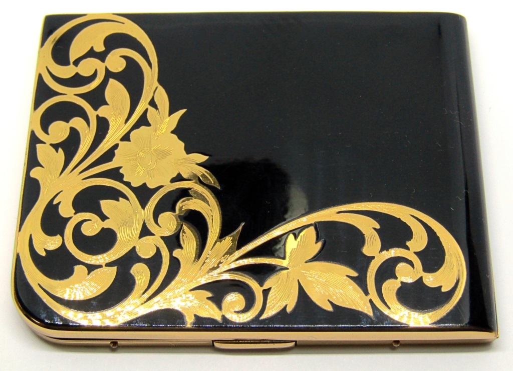ELIGN AMERICA ART DECO CIGARETTE COMPACT CASE (1 of 3)