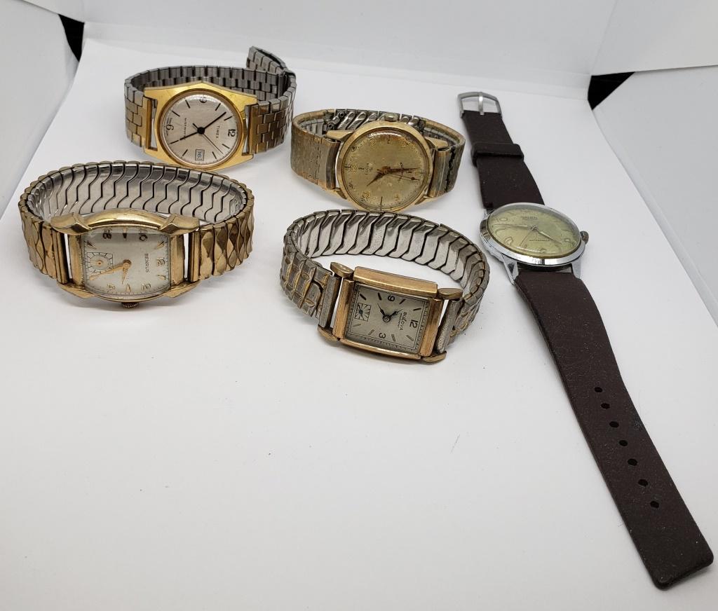 GRUEN, ELGIN, TIMEX, BULOVA, BENRUS (1 of 10)