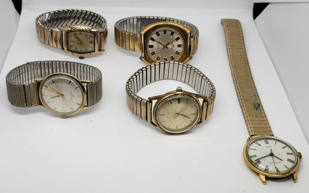 BULOVA, ELGIN, HAMILTON WITTNAUER, TIMEX (1 of 10)