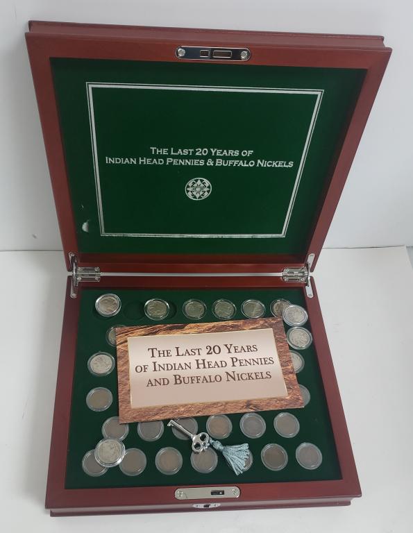 THE LAST 20 yrs INDIAN CENTS & BUFFALO NICKELS (1 of 3)