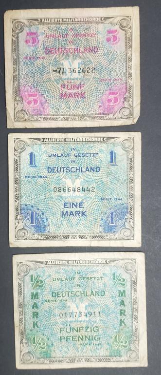 (3) MILITARY PAYMENT NOTES DEUTSCHLAND (1 of 2)