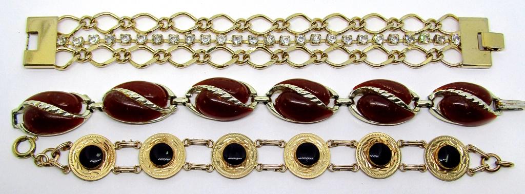 3 CHUNKY VINTAGE BRACELETS! (1 of 3)