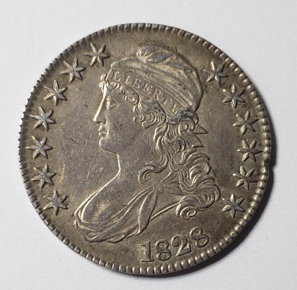 1828 CAPPED BUST HALF DOLLAR (1 of 2)