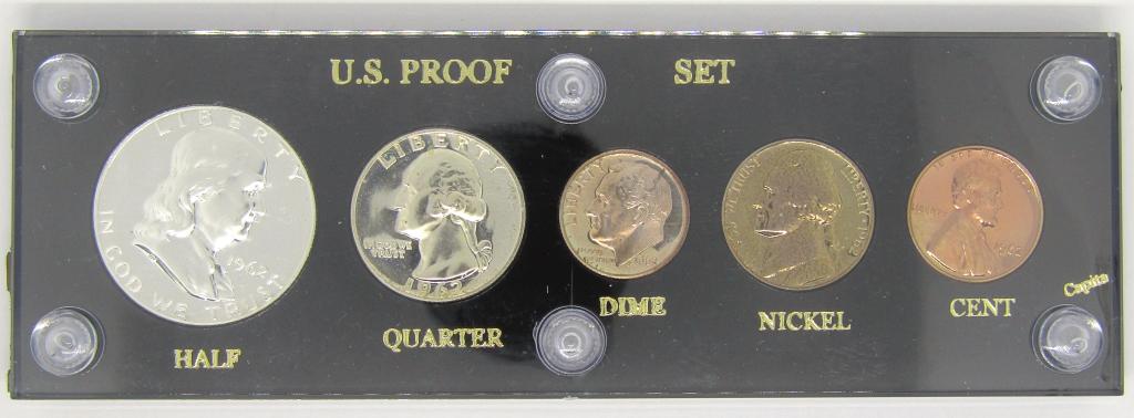 1962 PROOF U.S. YEAR SET - STUNNING SET (1 of 2)