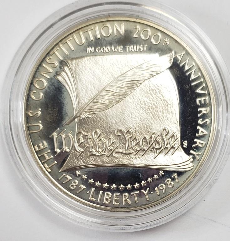 1987 US Constitution Silver Dollar - Proof (1 of 3)