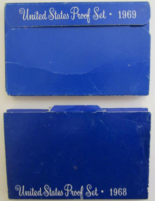 1968 & 1969 U.S. PROOF SETS (1 of 1)
