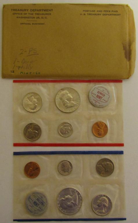 1960 U.S. MINT SET in ORG ENVELOPE (1 of 1)