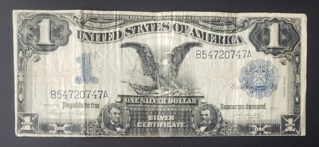1899 $1 " BLACK EAGLE" SILVER CERTIFICATE (1 of 2)