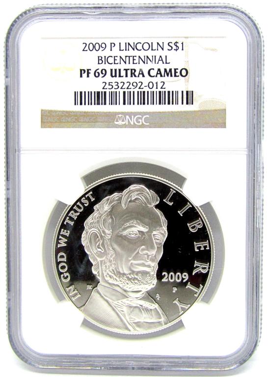 2009 P LINCOLN $1 BICENTENNIAL NGC (1 of 4)