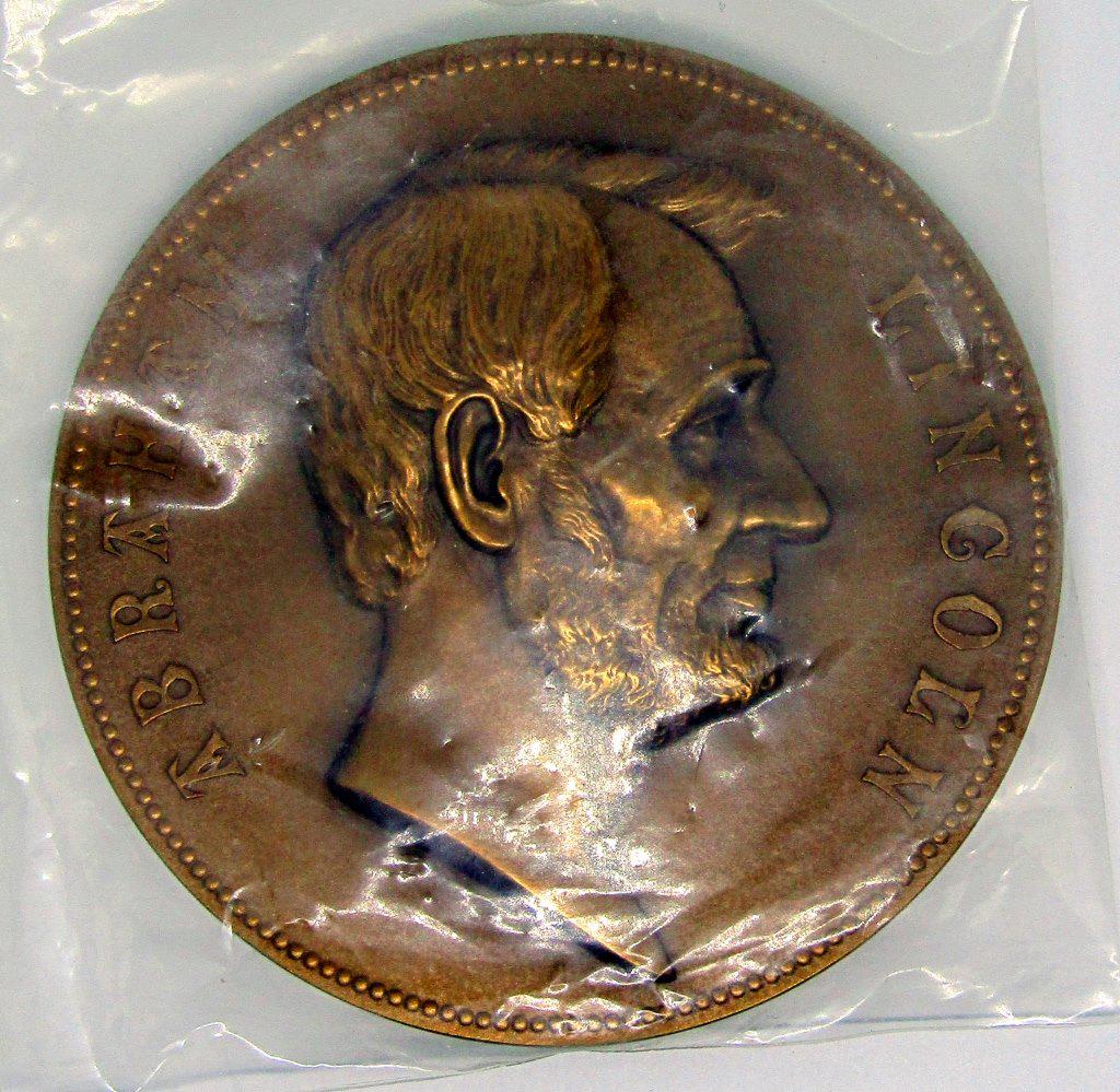 ABRAHAM LINCOLN ASSASSINATION MEDAL (1 of 2)