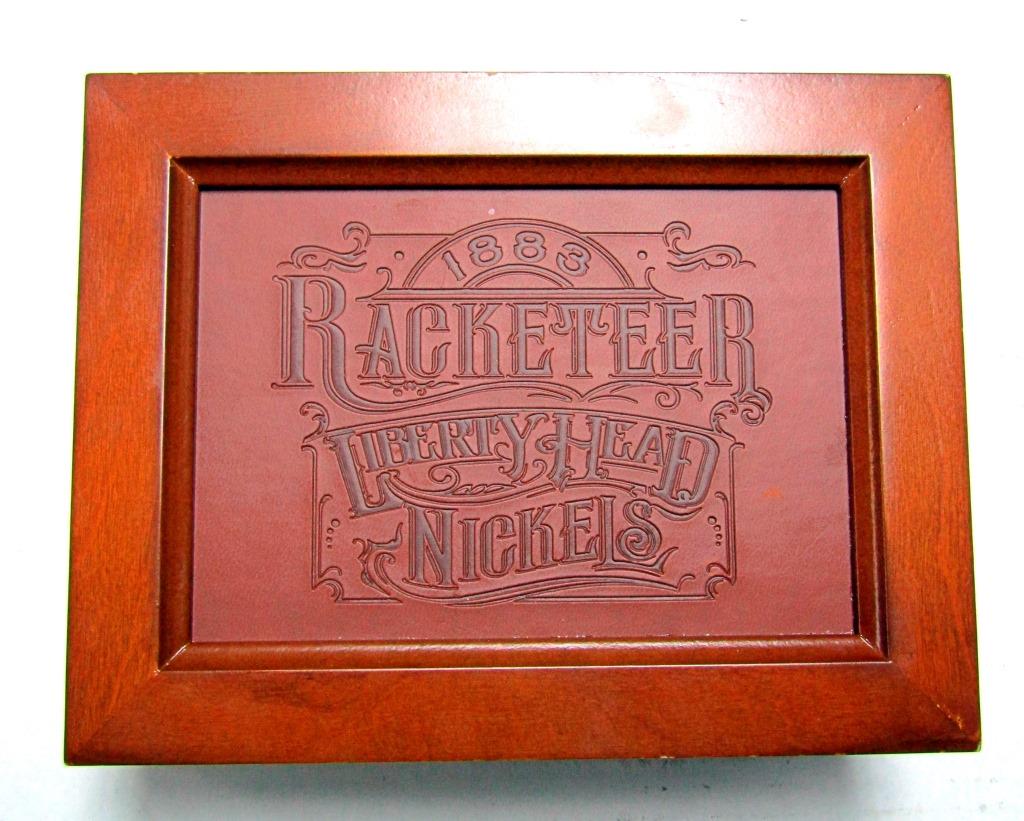 RACKETEER NICKEL SET in WOOD BOX (1 of 4)