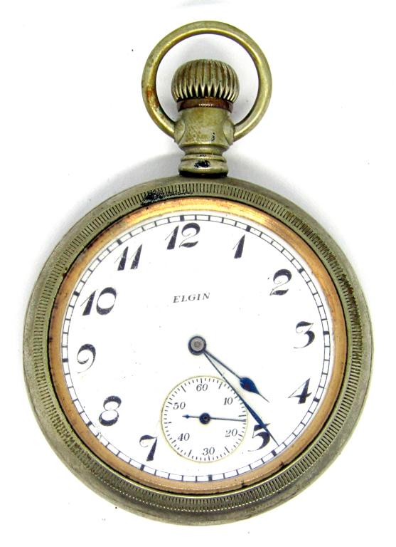 ELGIN POCKETWATCH GRADE 387 (1 of 3)