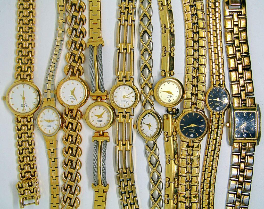 10-CARAVELLE BY BULOVA LADIES QUARTZ WRISTWATCHES: ALL WATCHES ARE UNTESTED