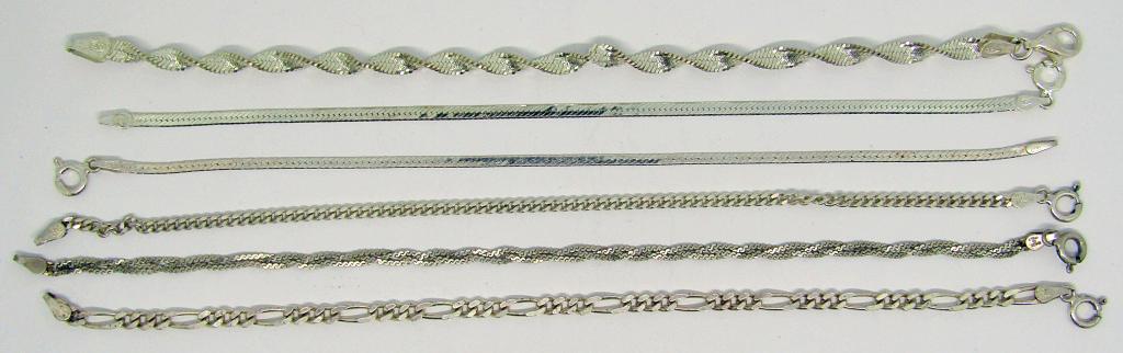 6-ITALY STERLING BRACELETS-DIFF STYLES (1 of 2)