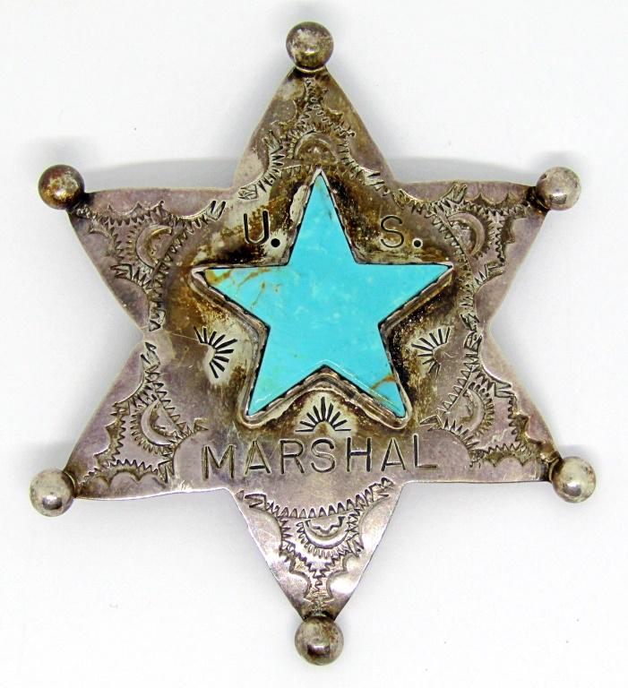 J. SLIFKA DESIGNS NAVAJO STERLING US MARSHALL (1 of 3)