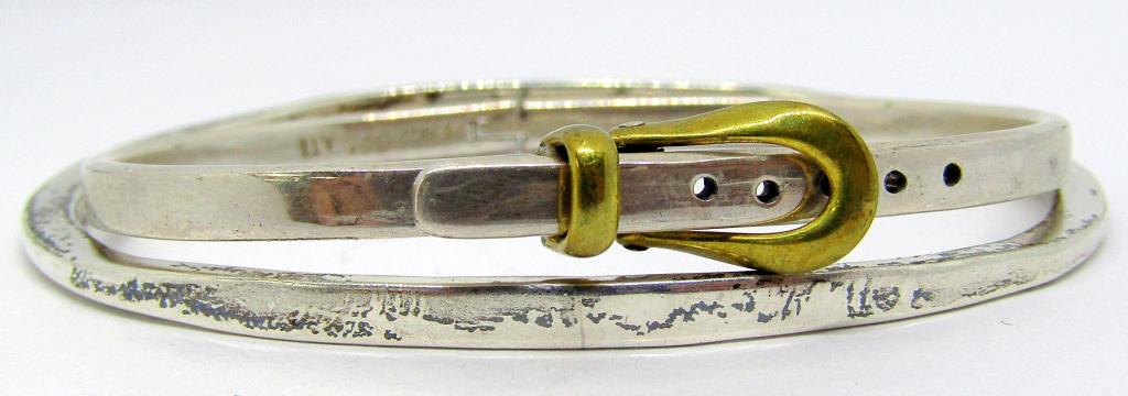 2-ATI MEXICO BELT BUCKLE STERLING BANGLES (1 of 4)