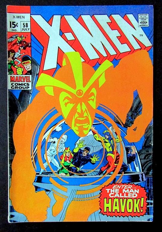 1969 X-MEN #58! MARVEL (1 of 2)