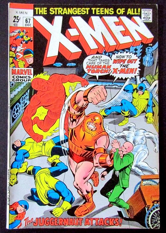 X-MEN #67 1970 MARVEL (1 of 2)
