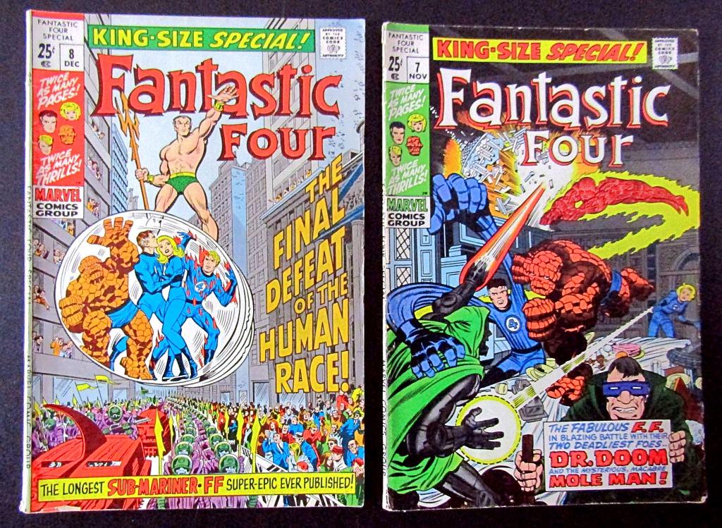 MARVEL FANTASTIC FOUR KING-SIZE #7 & #8 (1 of 2)