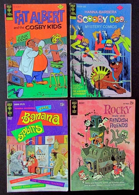 (4) GOLD KEY TV COMICS: 1962 #1 ROCKY (1 of 2)