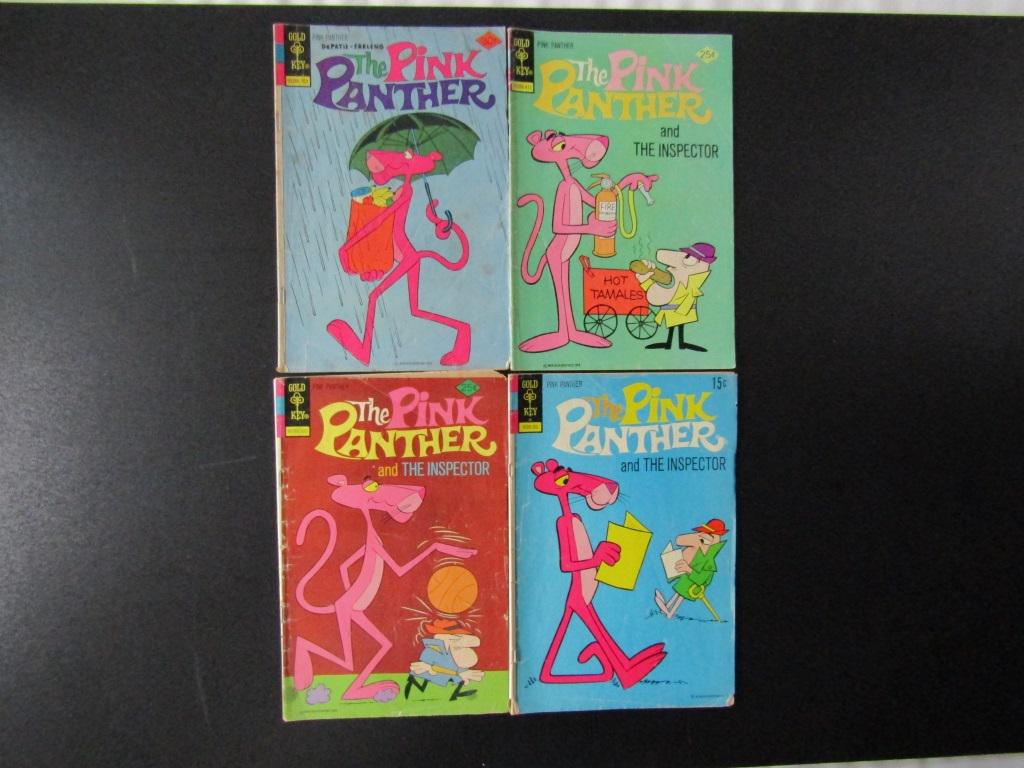 (4) PINK PANTHER GOLD KEY COMICS (1 of 2)