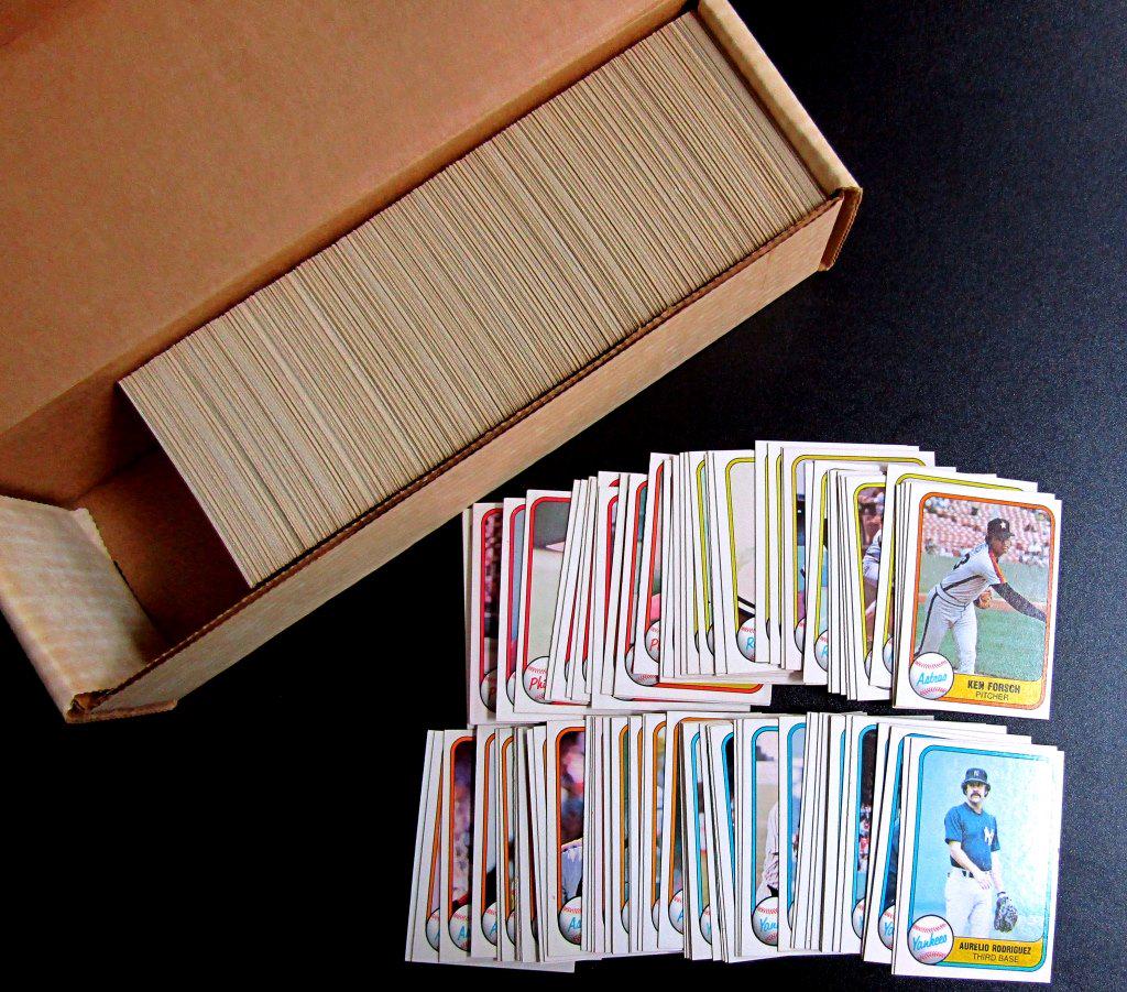 1981 Fleer Complete Baseball Set (1 of 8)