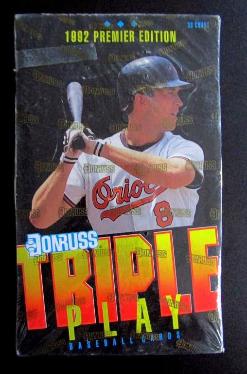 1992 Donruss Triple Play Factory Sealed Box (1 of 1)