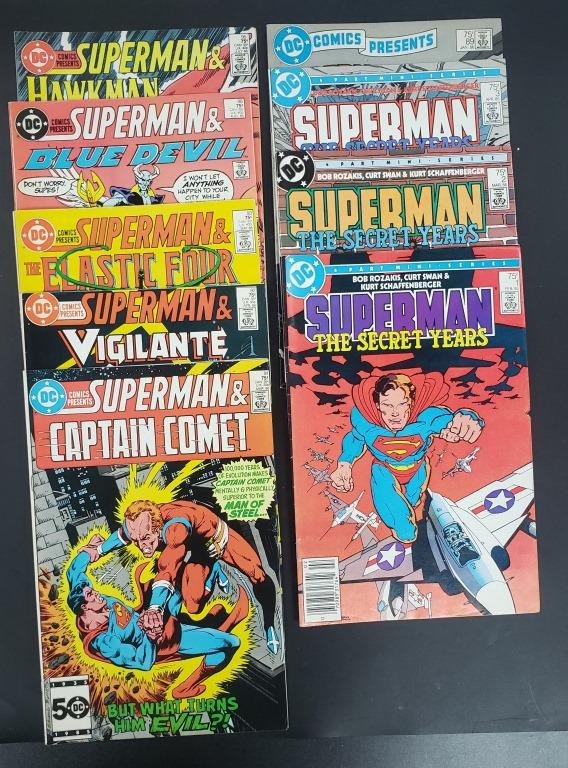 SUPERMAN  LOT - 1984 THE SECRET YRS #1, #2, #3 (1 of 5)