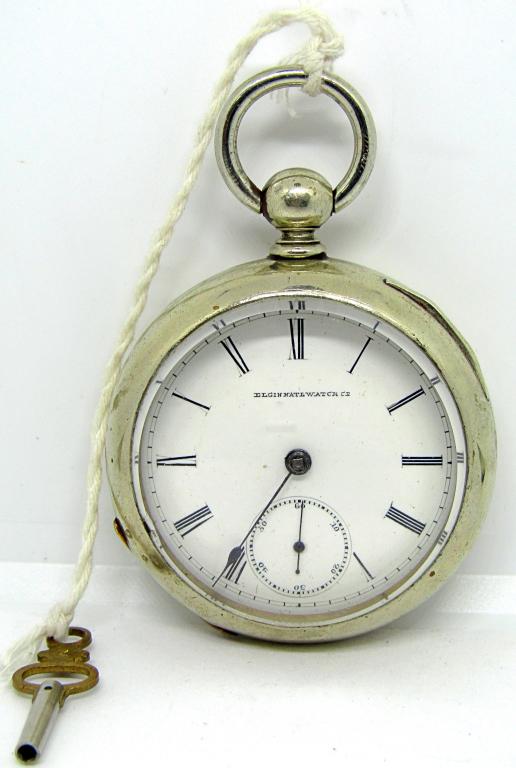 ELGIN POCKETWATCH GRADE 7; (1 of 2)