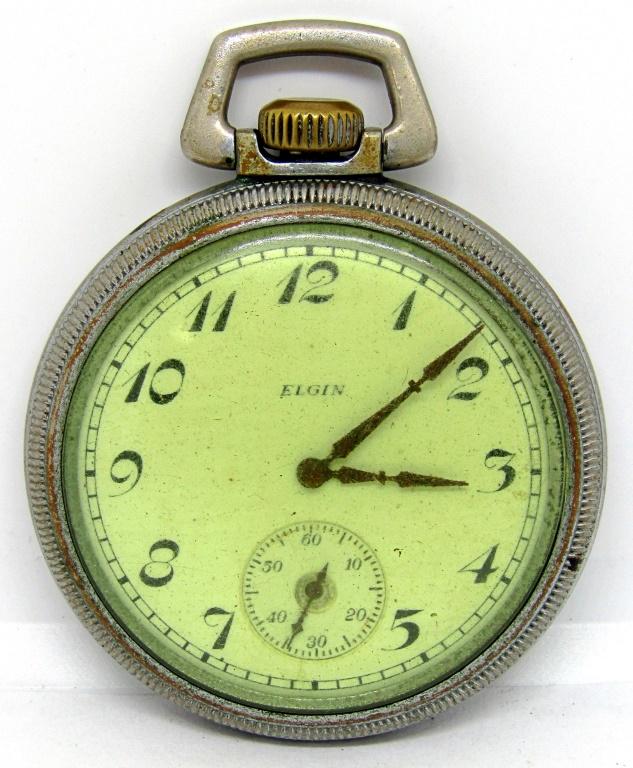 ELGIN POCKETWATCH GRADE 291; (1 of 2)