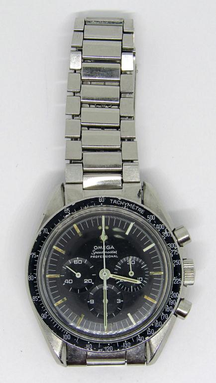 OMEGA SPEEDMASTER SILVER TONE WATCH (1 of 6)