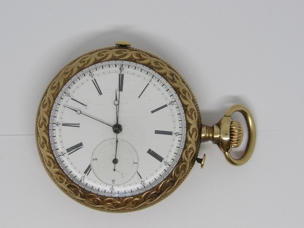 18 SIZE HIGH GRADE SWISS TWO TRAIN WATCH (1 of 5)