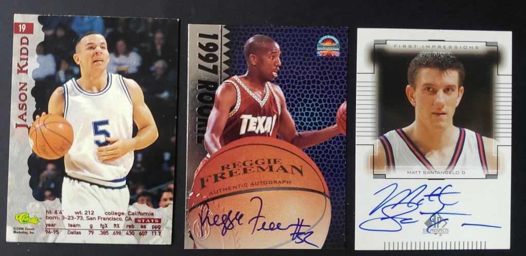 (3) NBA AUTOGRAPHED CARDS: JASON KIDD (1 of 2)