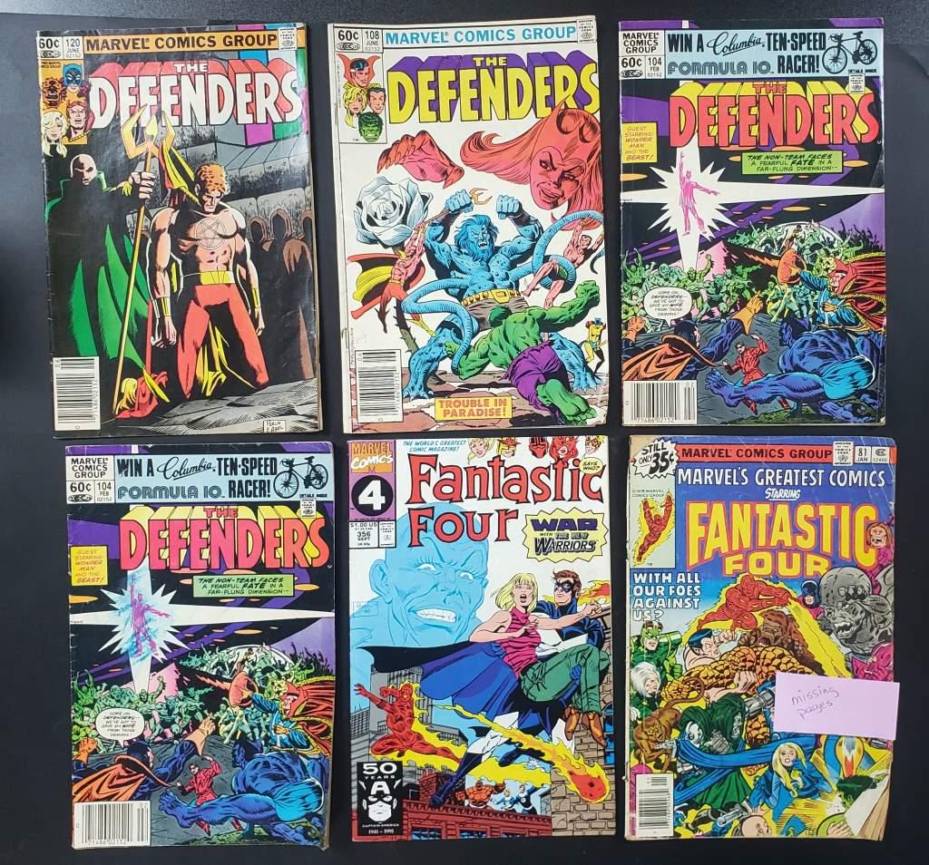 MARVEL COMICS (2) FANTASIC FOUR (1 of 2)