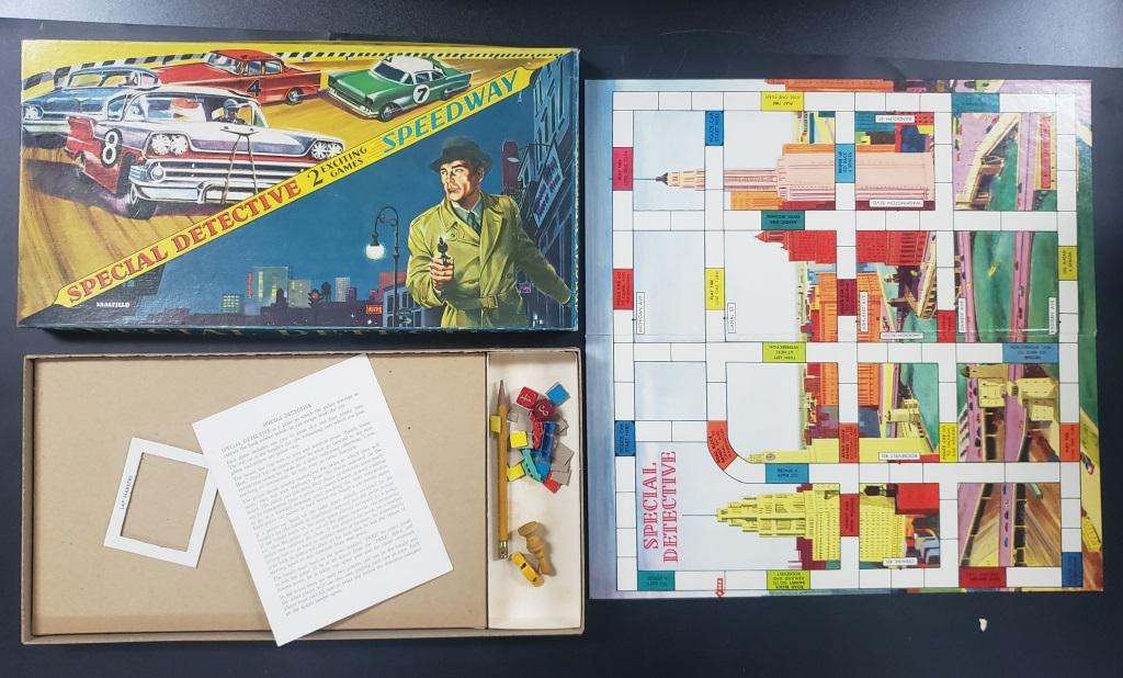 SPECIAL DETECTIVE-SPEEDWAY 2 Exciting Games (1 of 1)