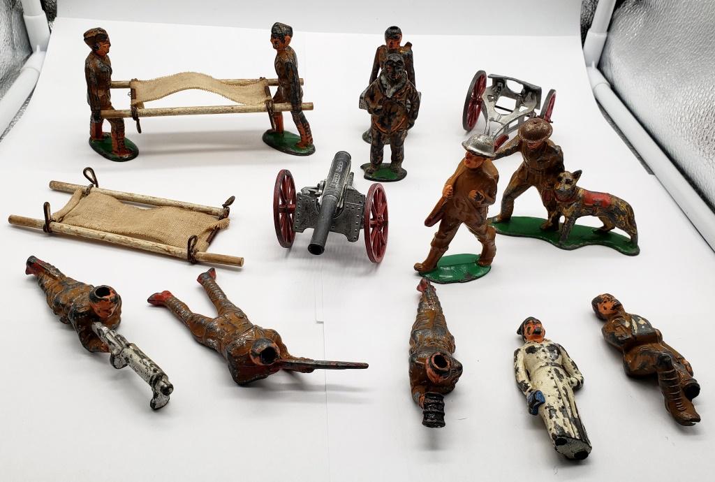 Barclay/Manoil/Grey Iron Toy Soldier Set (1 of 6)