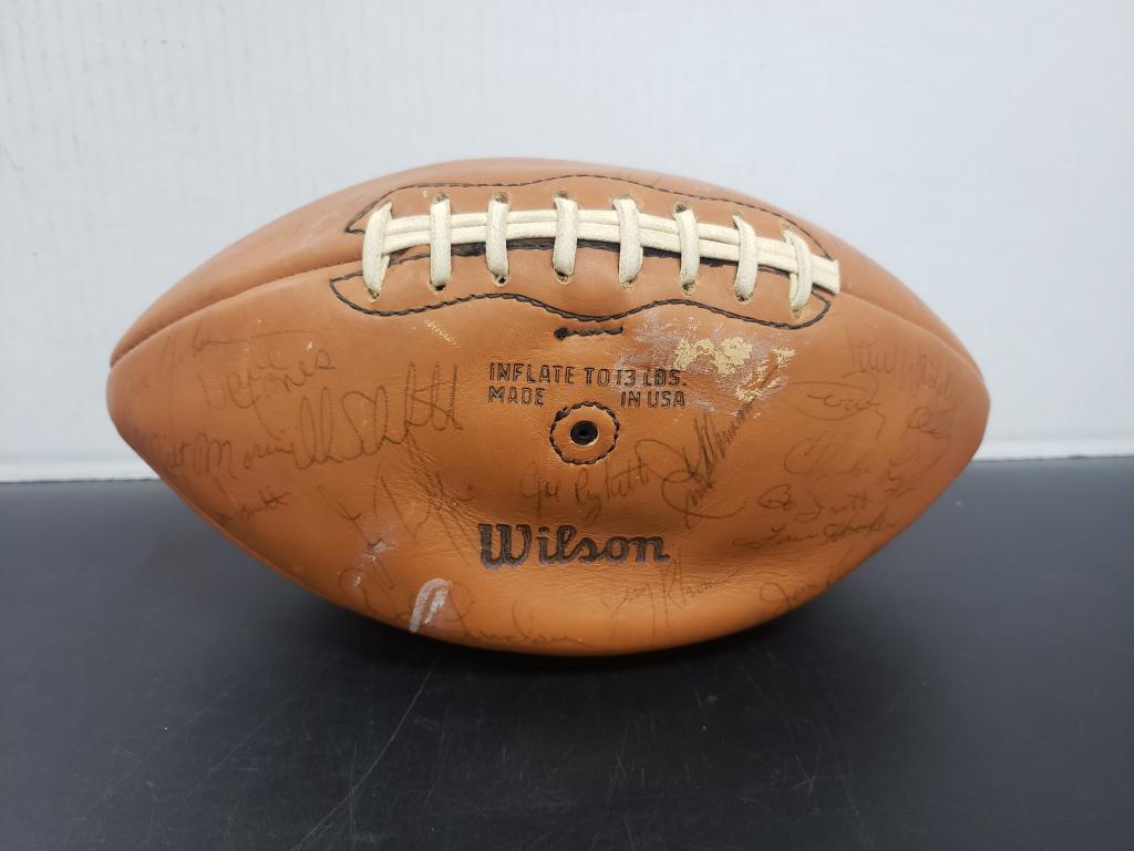 1970-71 Cleveland Browns Team Football (1 of 4)