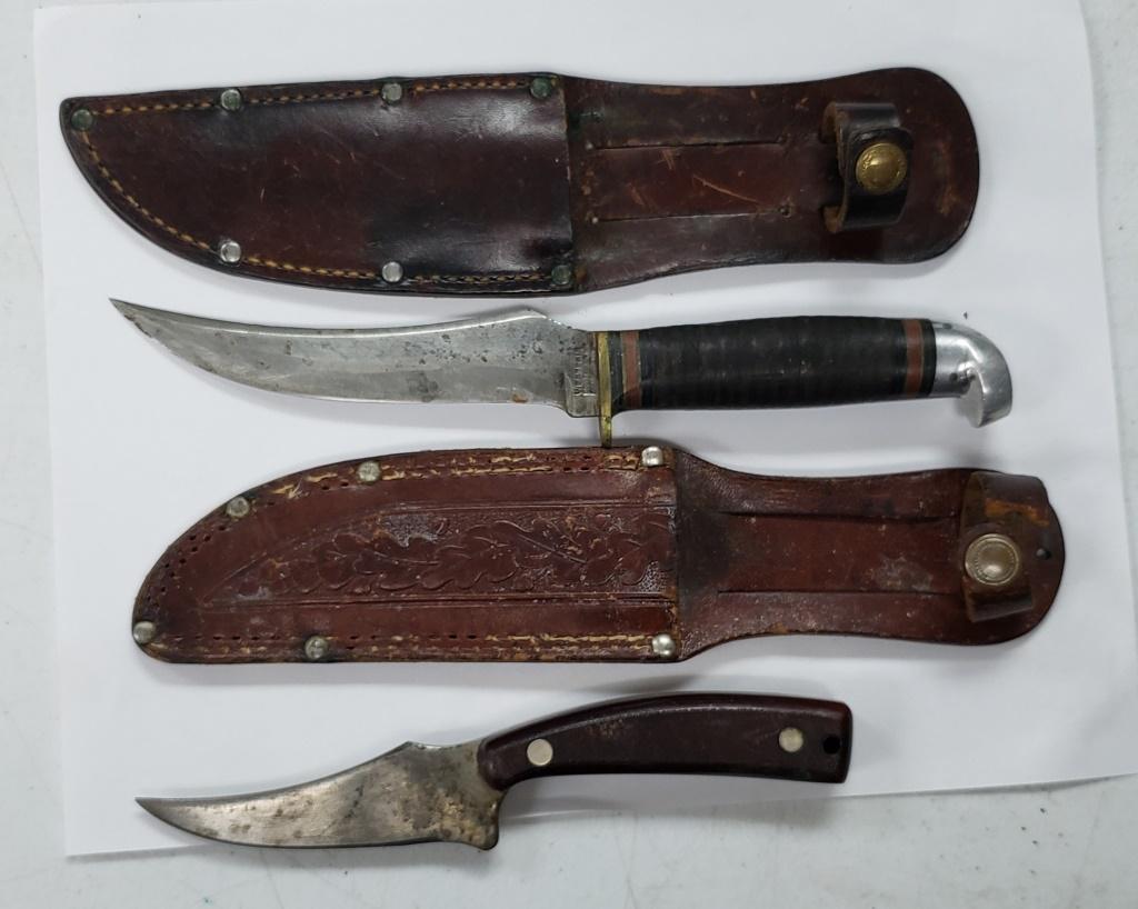 SCHRADE & WESTERN HUNTING KNIVES (1 of 9)