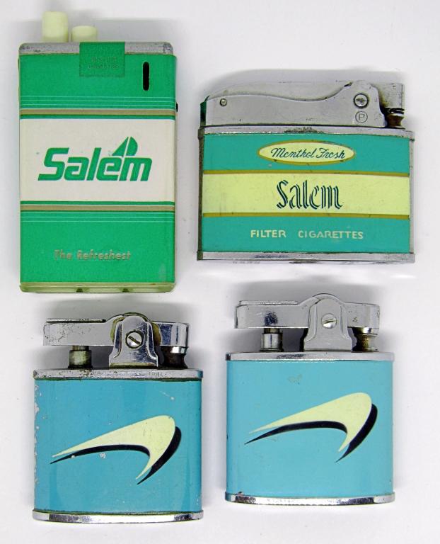 (4) SALEM ADVERTISING LIGHTERS (1 of 2)