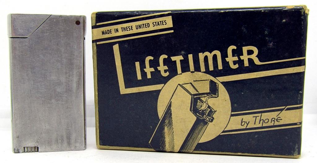 VTG LIGHTER ORG BOX, LIFETIMER by THORE (1 of 4)