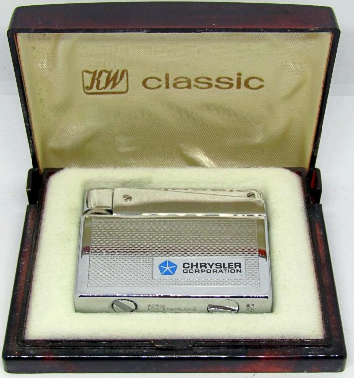 CHRYSLER CORP LIGHTER in ORG CASE/BOX (1 of 3)