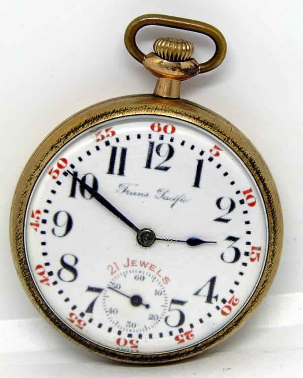 Trans Pacific 21 Jewels Waltham Pocket Watches