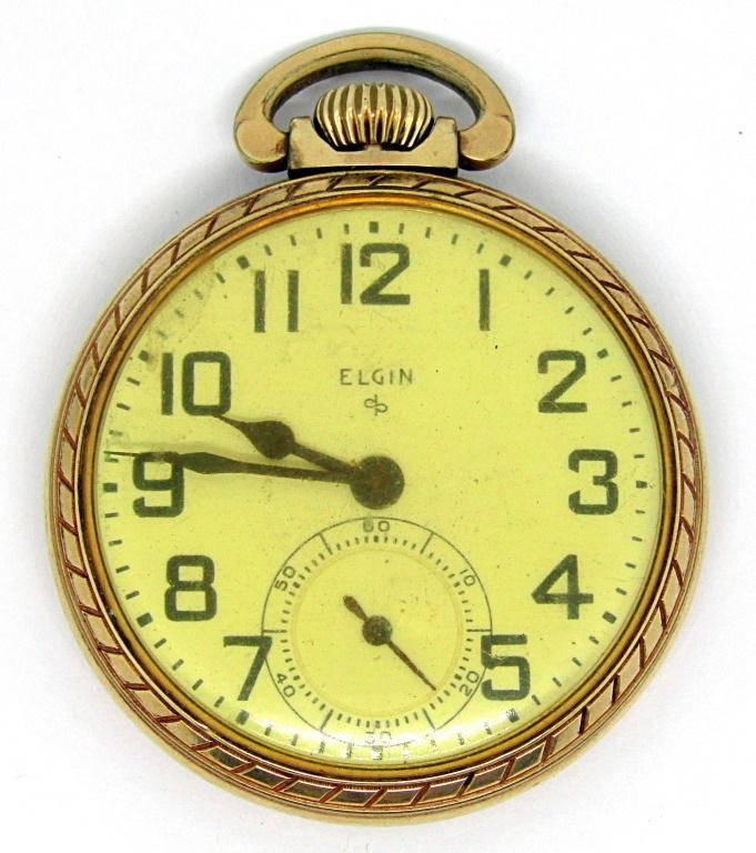 ELGIN POCKETWATCH GRADE 575 (1 of 3)