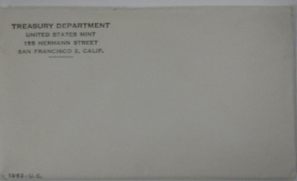 1962 U.S. MINT SET P&D (1 of 3)