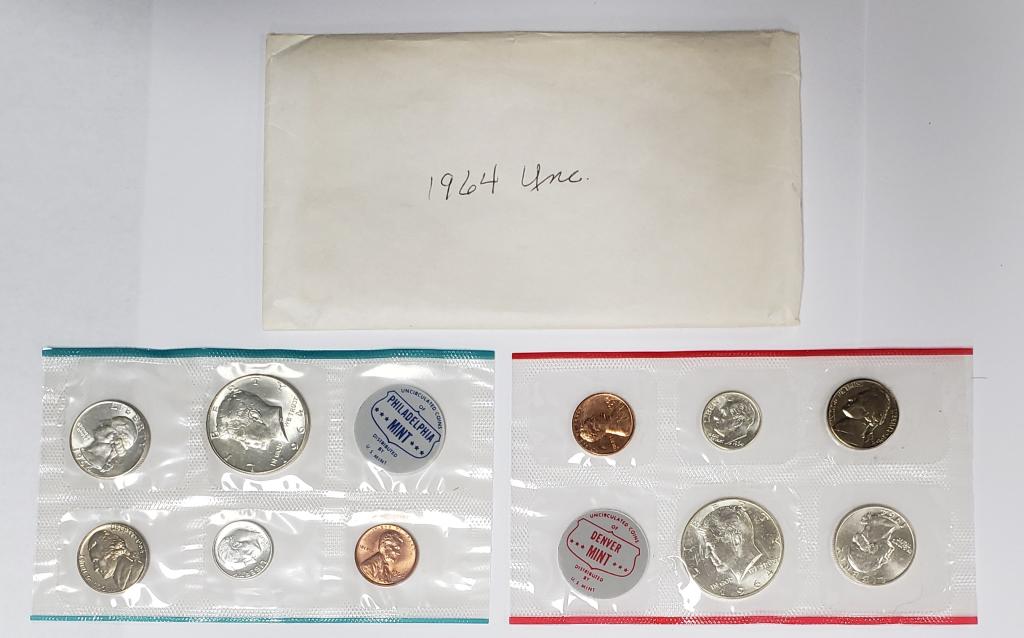 1964 U.S. MINT SET P&D (1 of 2)