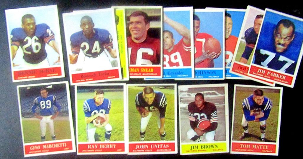 14-1964 PHILADELPHIA FOOTBALL CARD LOT (1 of 1)