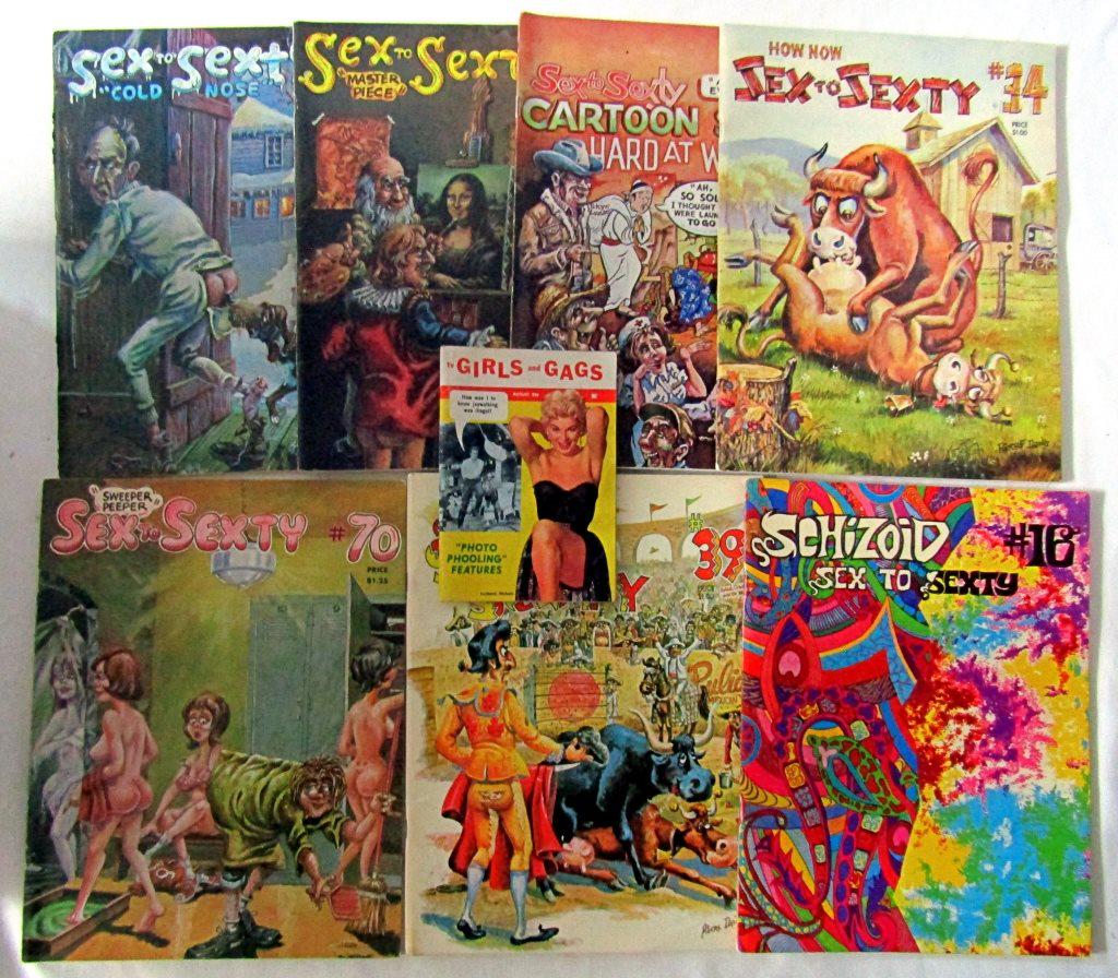 (7) 1971-1976 SEX to SEXTY MAGAZNIES (1 of 9)
