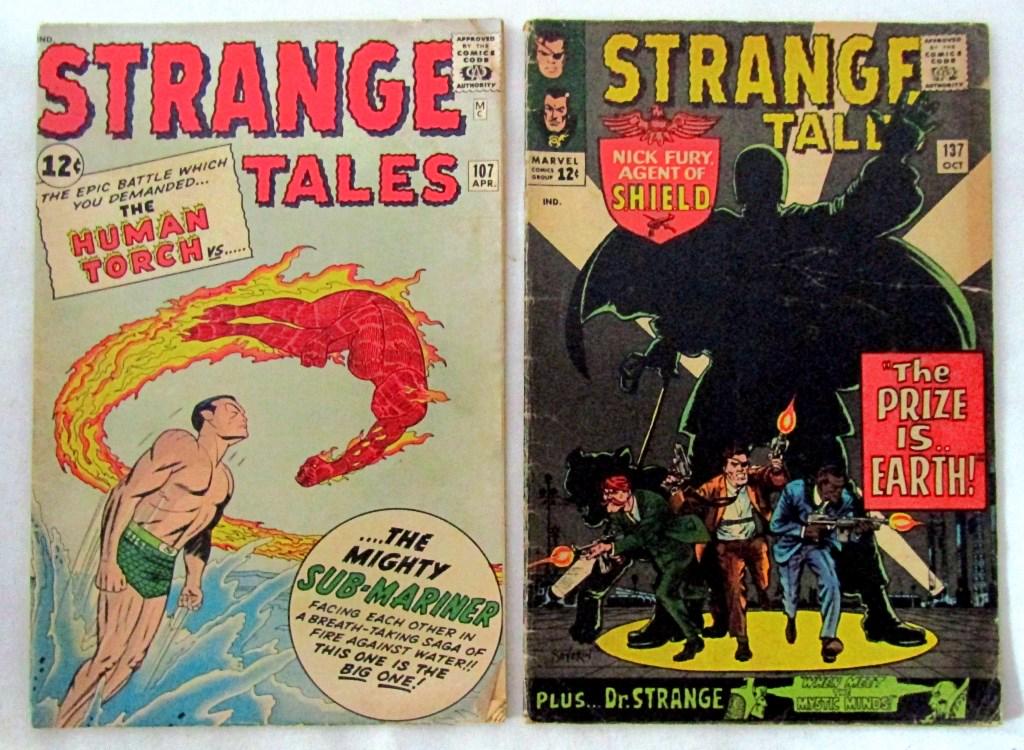 1962 MARVEL #107 STRANGE TALES (1 of 2)