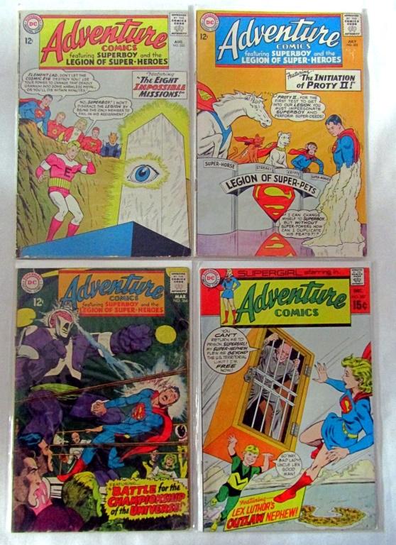 (4) DC ADVENTURE COMICS 12c & 15c (1 of 5)